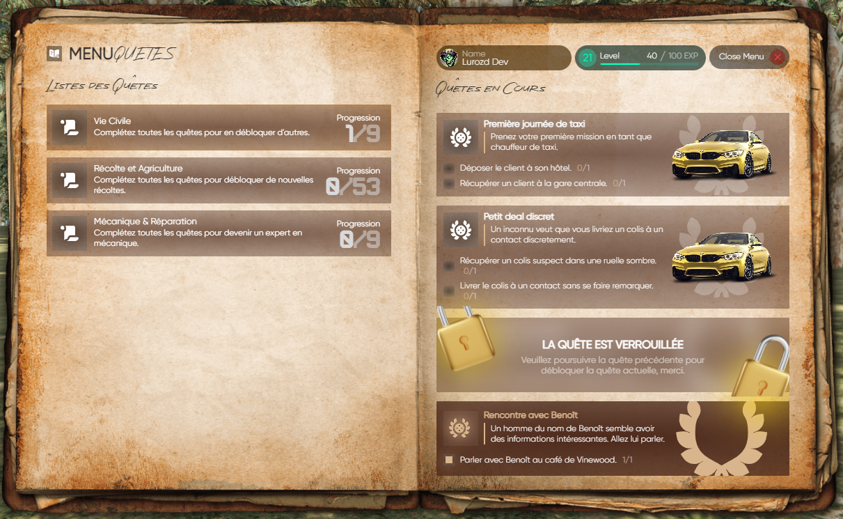 [QB/ESX] LRD QUESTS / Fully Customizable ! - FiveM Releases - Cfx.re ...